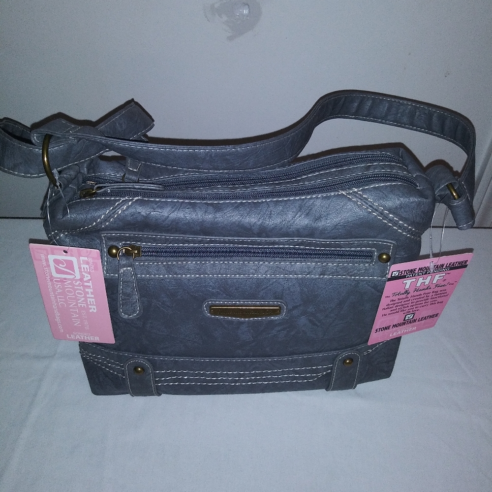 Stone Mountain leather shoulder bag